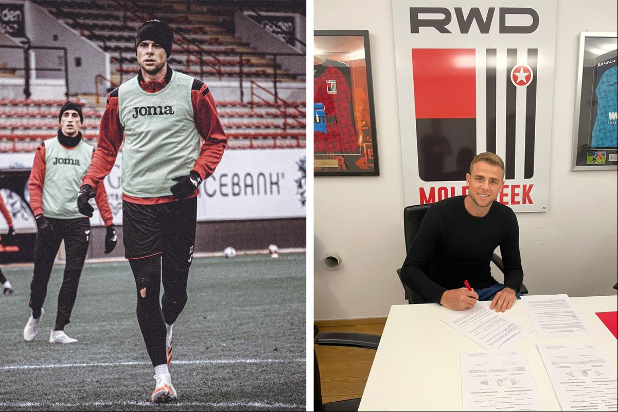 Jogador foi oficializado na última semana pelo RWD Molenbeek Jogador foi oficializado na última semana pelo RWD Molenbeek