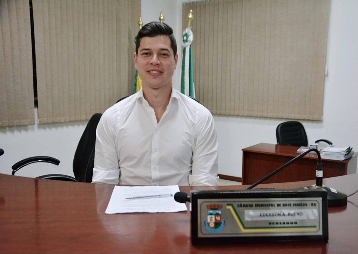 Vereador do MDB foi eleito presidente no último dia 12