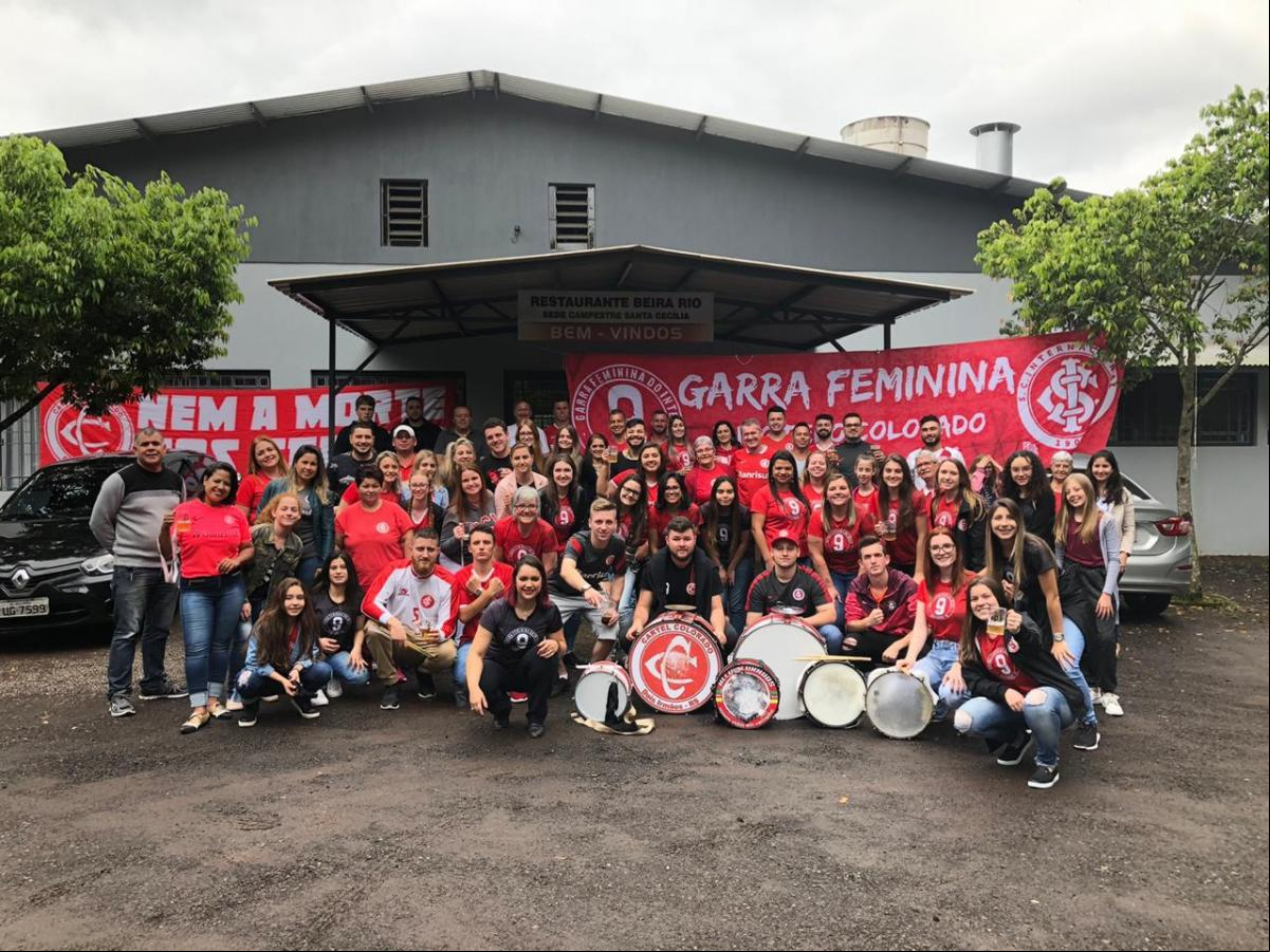 Colorados mostram sua solidariedade Colorados mostram sua solidariedade