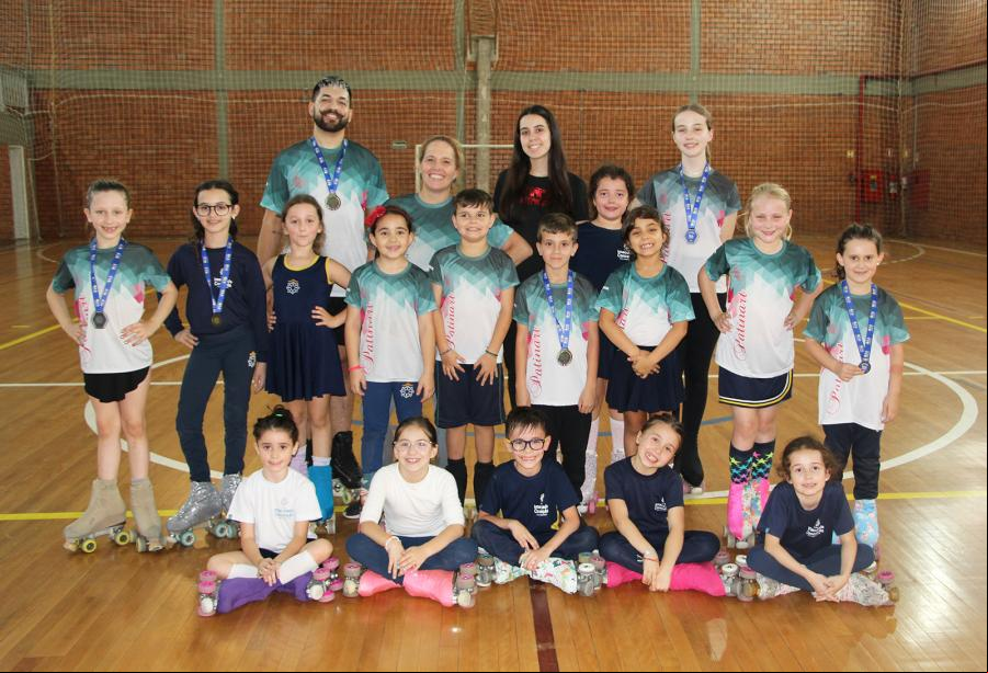 Alunos da Patinart Dois Irmãos 