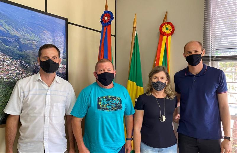 Airton, Girardi, Carla e Carlão (Foto: Divulgação / PMRR)