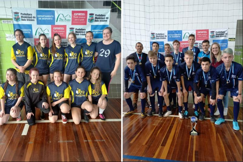 29 de Setembro foi campeã da categoria infantil no feminino e no masculino