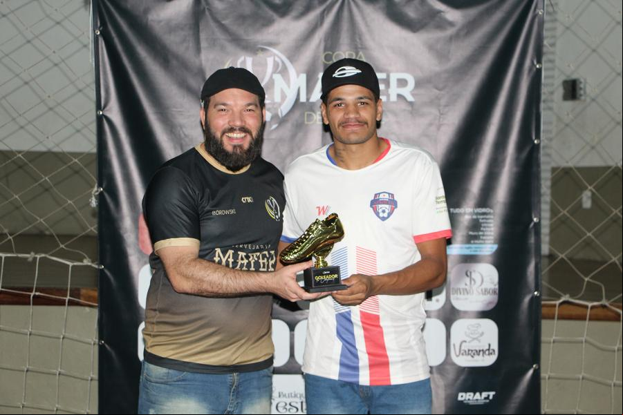 Farelo, do Arena Sports, de Canela, foi o artilheiro com 16 gols 