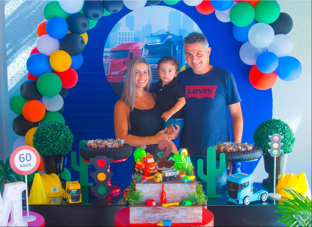 Matteo comemorou 2 anos em fevereiro, para alegria dos pais Denise Führ e Robinson Foppa Bassegio (Leonardo Boufleur Fotografias)